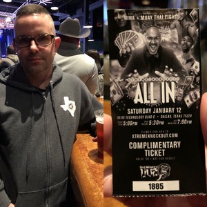 Xtreme Knockout Presents - All in at Gas Monkey Live! - General Admission - Live Mixed Martial Arts