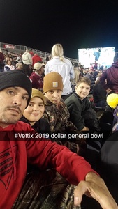 Brian attended 2018 Dollar General Bowl - Sun Belt Conference vs. Mid-american Conference on Dec 22nd 2018 via VetTix 