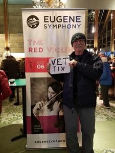 The Red Violin - Presented by the Eugene Symphony