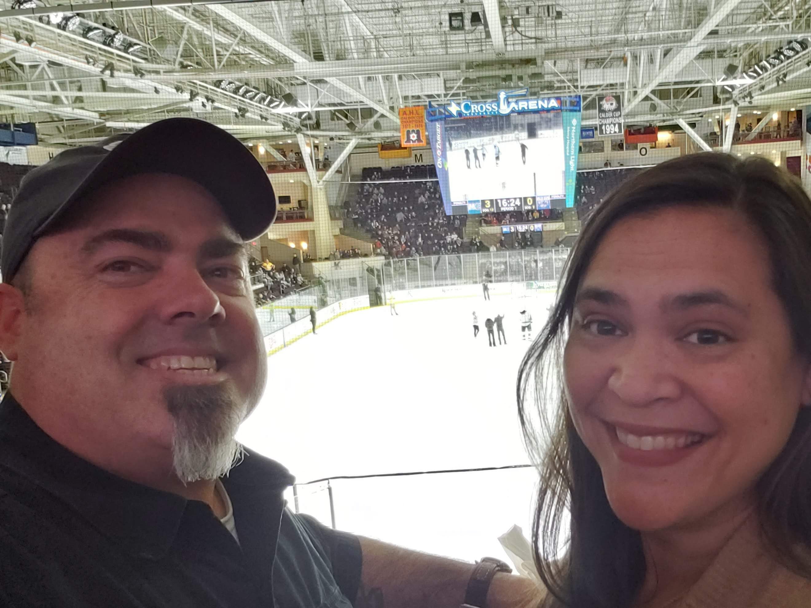 Maine Mariners Vs. Worcester Railers in Portland at Cross