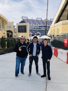 Christopher attended Lockhead Martin Armed Forces Bowl - NCAA Football on Dec 22nd 2018 via VetTix 