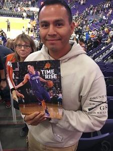 Jesus attended Phoenix Suns vs. Orlando Magic - NBA on Nov 30th 2018 via VetTix 