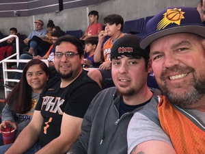 David attended Phoenix Suns vs. Orlando Magic - NBA on Nov 30th 2018 via VetTix 