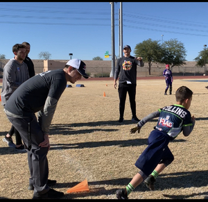 Football Boot Camp - Playstation Fiesta Bowl Team Outreach - UCF Knights