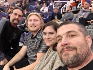 Tina attended Phoenix Suns vs. Dallas Mavericks - NBA on Dec 13th 2018 via VetTix 