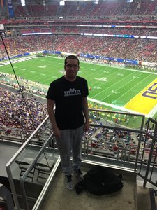 Shawn attended Playstation Fiesta Bowl - Louisiana State University vs. University of Central Florida on Jan 1st 2019 via VetTix 