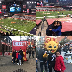 Sahib attended Cheez-it Bowl - California Golden Bears vs. TCU Horned Frogs on Dec 26th 2018 via VetTix 
