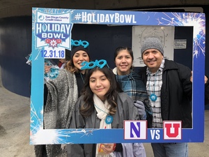 Adolfo attended 2018 Holiday Bowl - Northwestern vs. Utah - NCAA Football 12-31-2018 on Dec 31st 2018 via VetTix 