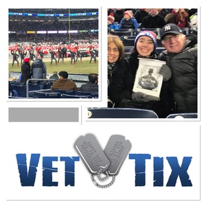 Katty attended 2018 Pinstripe Bowl on Dec 27th 2018 via VetTix 