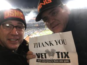 Robert attended 2018 Pinstripe Bowl on Dec 27th 2018 via VetTix 
