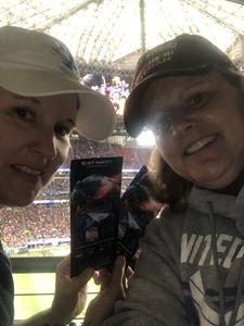 Vickie attended 2018 Chick-fil-a Peach Bowl - Florida Gators vs. Michigan Wolverines - NCAA Football on Dec 29th 2018 via VetTix 