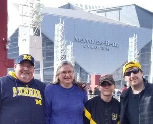 David attended 2018 Chick-fil-a Peach Bowl - Florida Gators vs. Michigan Wolverines - NCAA Football on Dec 29th 2018 via VetTix 