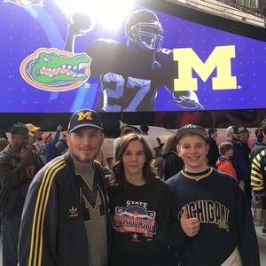 John attended 2018 Chick-fil-a Peach Bowl - Florida Gators vs. Michigan Wolverines - NCAA Football on Dec 29th 2018 via VetTix 