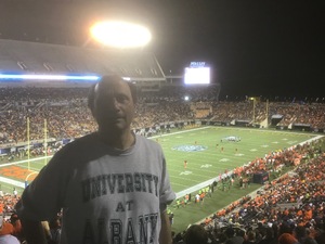 Steven attended Camping World Bowl - Syracuse vs. West Virginia on Dec 28th 2018 via VetTix 