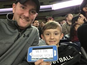 Brandon attended Academy Sports and Outdoors Texas Bowl - Baylor vs. Vanderbilt - NCAA Football on Dec 27th 2018 via VetTix 