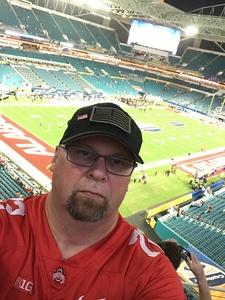 Robert attended 2018 Capital One Orange Bowl - Oklahoma Sooners vs. Alabama Crimson Tide - College Football Playoffs Semifinal Game on Dec 29th 2018 via VetTix 