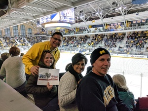 University of Michigan Wolverines vs. Merrimack Warriors - NCAA Men's Hockey