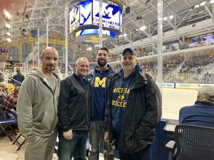 University of Michigan Wolverines vs. Merrimack Warriors - NCAA Men's Hockey