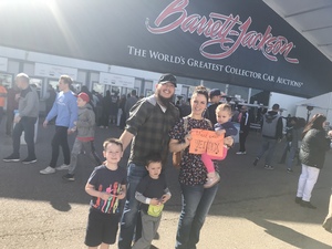 Kris attended 2019 Barrett Jackson - 1 Ticket is Good for 2 People - Family Value Day (kids 12 and Under Are Free) on Jan 12th 2019 via VetTix 