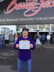 2019 Barrett Jackson - Collector Car Auction - 1 Ticket is Good for 2 People