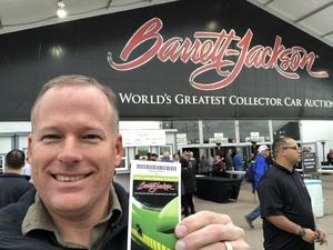 Grant attended 2019 Barrett Jackson - Collector Car Auction - 1 Ticket is Good for 2 People on Jan 14th 2019 via VetTix 