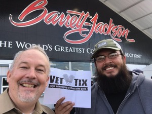 Travis attended 2019 Barrett Jackson - Collector Car Auction - 1 Ticket is Good for 2 People on Jan 14th 2019 via VetTix 