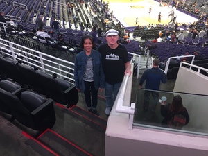 David attended Phoenix Suns vs. Philadelphia 76ers - NBA on Jan 2nd 2019 via VetTix 