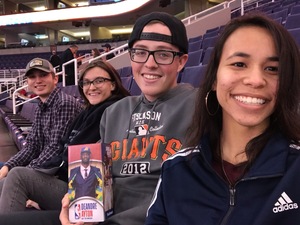 Scott attended Phoenix Suns vs. Philadelphia 76ers - NBA on Jan 2nd 2019 via VetTix 