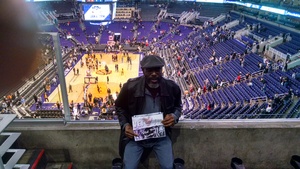Vernon attended Phoenix Suns vs. Philadelphia 76ers - NBA on Jan 2nd 2019 via VetTix 