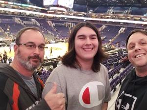 JOHN attended Phoenix Suns vs. LA Clippers - NBA on Jan 4th 2019 via VetTix 