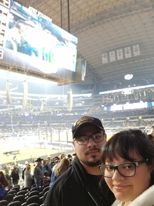 Angel attended Winstar World Casino and Resort PBR Global Cup USA - Saturday Only on Feb 9th 2019 via VetTix 
