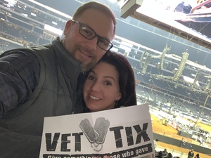 JOHN attended Winstar World Casino and Resort PBR Global Cup USA - Saturday Only on Feb 9th 2019 via VetTix 