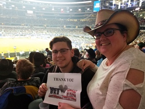 Christina attended Winstar World Casino and Resort PBR Global Cup USA - Saturday Only on Feb 9th 2019 via VetTix 