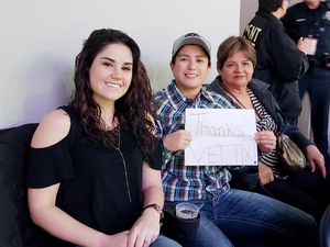 Michelle attended Winstar World Casino and Resort PBR Global Cup USA - Saturday Only on Feb 9th 2019 via VetTix 