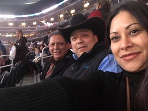ROY attended Winstar World Casino and Resort PBR Global Cup USA - Saturday Only on Feb 9th 2019 via VetTix 