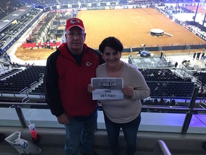 Don attended Winstar World Casino and Resort PBR Global Cup USA - Saturday Only on Feb 9th 2019 via VetTix 
