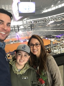 nicholas attended Winstar World Casino and Resort PBR Global Cup USA - Sunday Only on Feb 10th 2019 via VetTix 