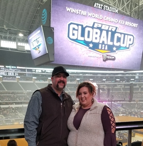 ALFONSO attended Winstar World Casino and Resort PBR Global Cup USA - Sunday Only on Feb 10th 2019 via VetTix 