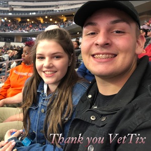 Nicholas attended Winstar World Casino and Resort PBR Global Cup USA - Sunday Only on Feb 10th 2019 via VetTix 