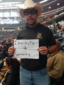 richard attended Winstar World Casino and Resort PBR Global Cup USA - Sunday Only on Feb 10th 2019 via VetTix 