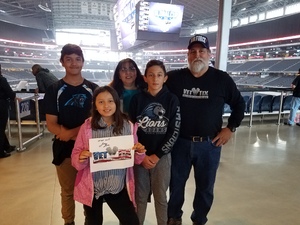 Monkman Family attended Winstar World Casino and Resort PBR Global Cup USA - Sunday Only on Feb 10th 2019 via VetTix 