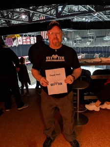 Timothy attended Jacksonville Icemen vs. Florida Everblades - ECHL - Military Appreciation Night on Jan 26th 2019 via VetTix 