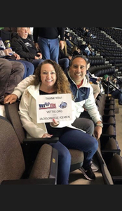 Melissa attended Jacksonville Icemen vs. Florida Everblades - ECHL - Military Appreciation Night on Jan 26th 2019 via VetTix 