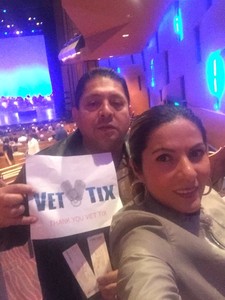 Miguel attended Cirque Swan Lake on Jan 20th 2019 via VetTix 