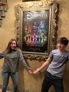 Robin attended Disney's Dcappella - Other on Jan 29th 2019 via VetTix 