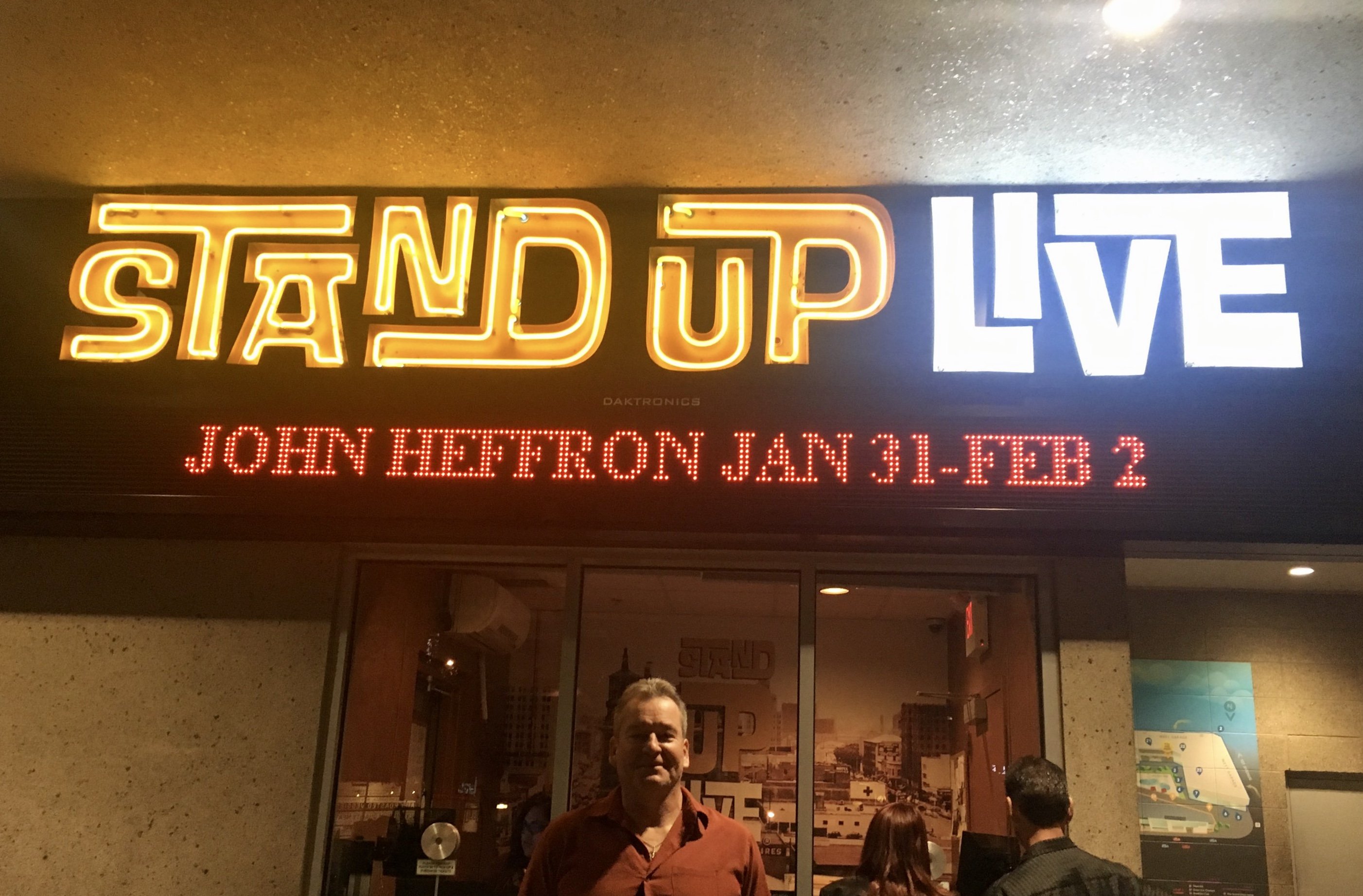 Comedian John Heffron at Stand Up Live - 21 + Show