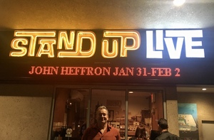 Comedian John Heffron at Stand Up Live - 21 + Show