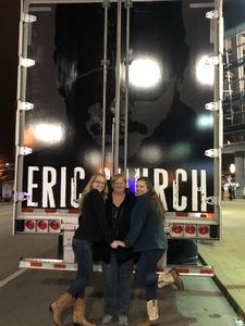 Ricki attended Eric Church Tickets- St. Louis on Jan 25th 2019 via VetTix 