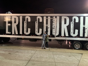 Samantha attended Eric Church - Double Down Tour on Jan 26th 2019 via VetTix 