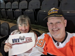 Richard attended Philadelphia Flyers vs. Winnipeg Jets - NHL on Jan 28th 2019 via VetTix 